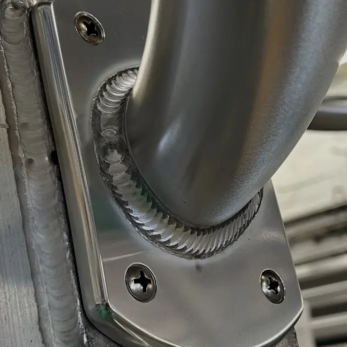 Weld Detail — marine aluminum work by DCG Welding, photo 1