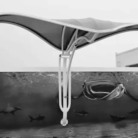 Manta Shade — marine aluminum work by DCG Welding, photo 10
