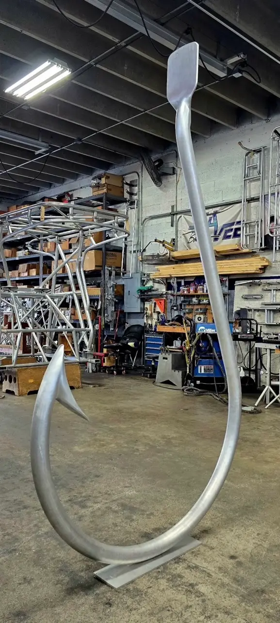 Manta Shade — marine aluminum work by DCG Welding, photo 15