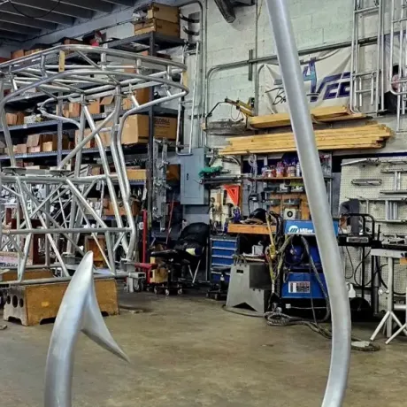 Manta Shade — marine aluminum work by DCG Welding, photo 15