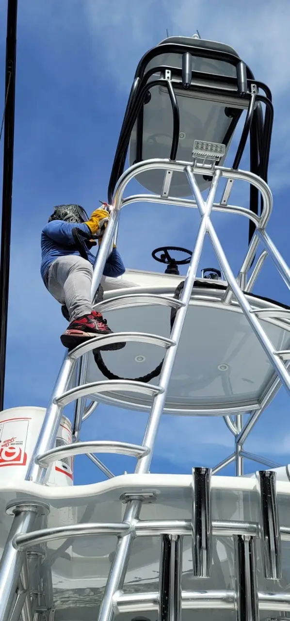 DCG Welding marine aluminum work — photo 20
