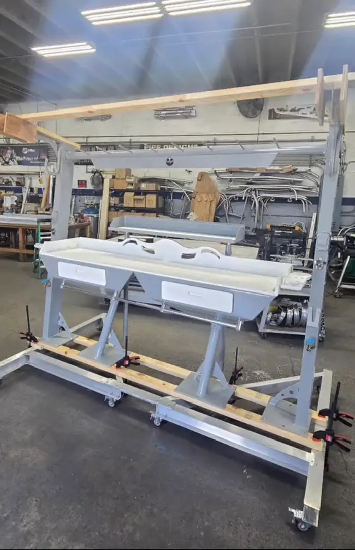 Manta Shade — marine aluminum work by DCG Welding, photo 21