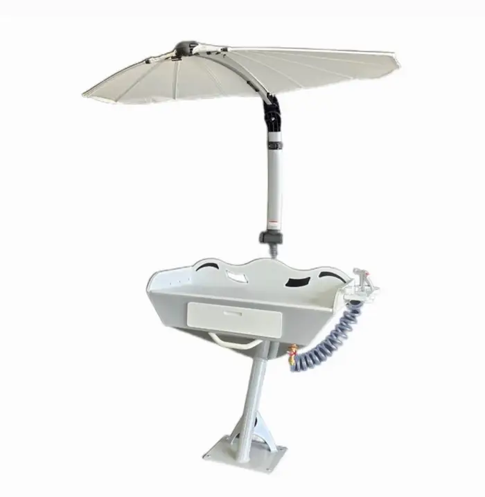 Manta Shade — marine aluminum work by DCG Welding, photo 27