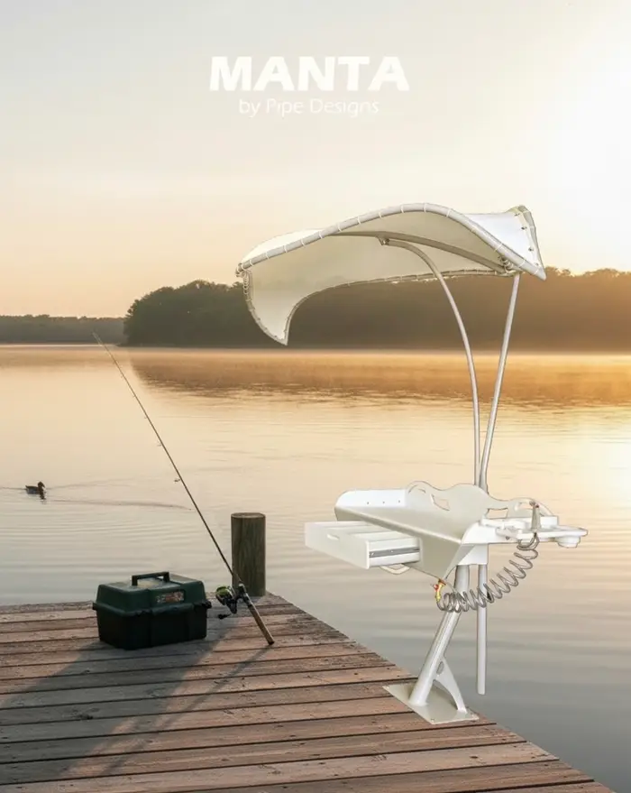 Manta Shade — marine aluminum work by DCG Welding, photo 34