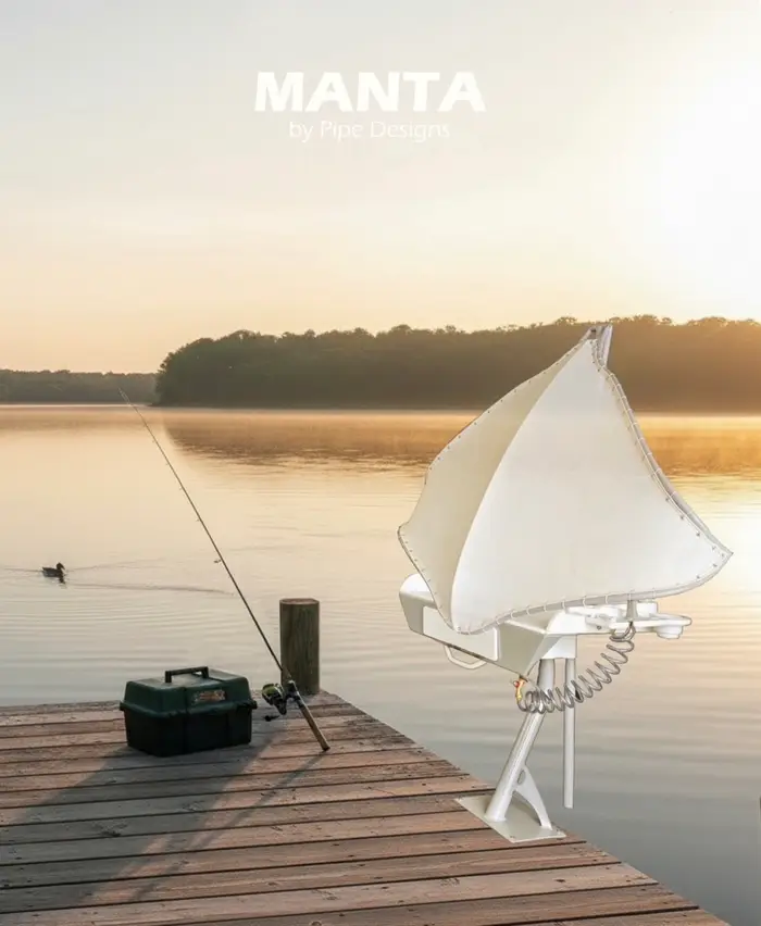 Manta Shade — marine aluminum work by DCG Welding, photo 35