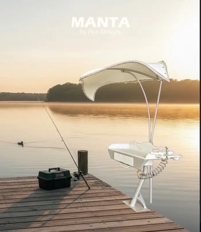 Manta Shade — marine aluminum work by DCG Welding, photo 36