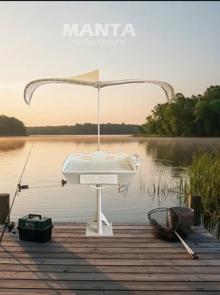 Manta Shade — marine aluminum work by DCG Welding, photo 37