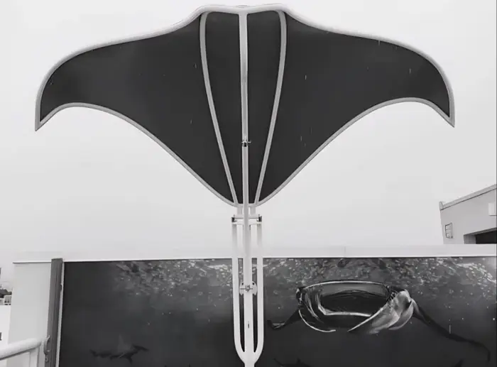Manta Shade — marine aluminum work by DCG Welding, photo 9